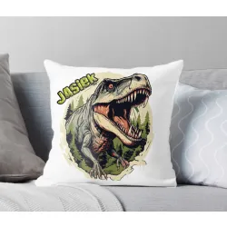 Poduszka Dinozaur Dinozaury T-rex Tyrannosaurus Triceratops